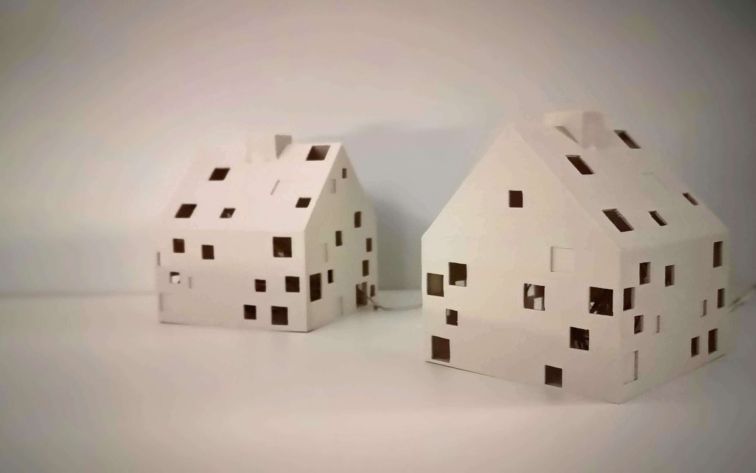 Christmas House architecture 3D print model_4