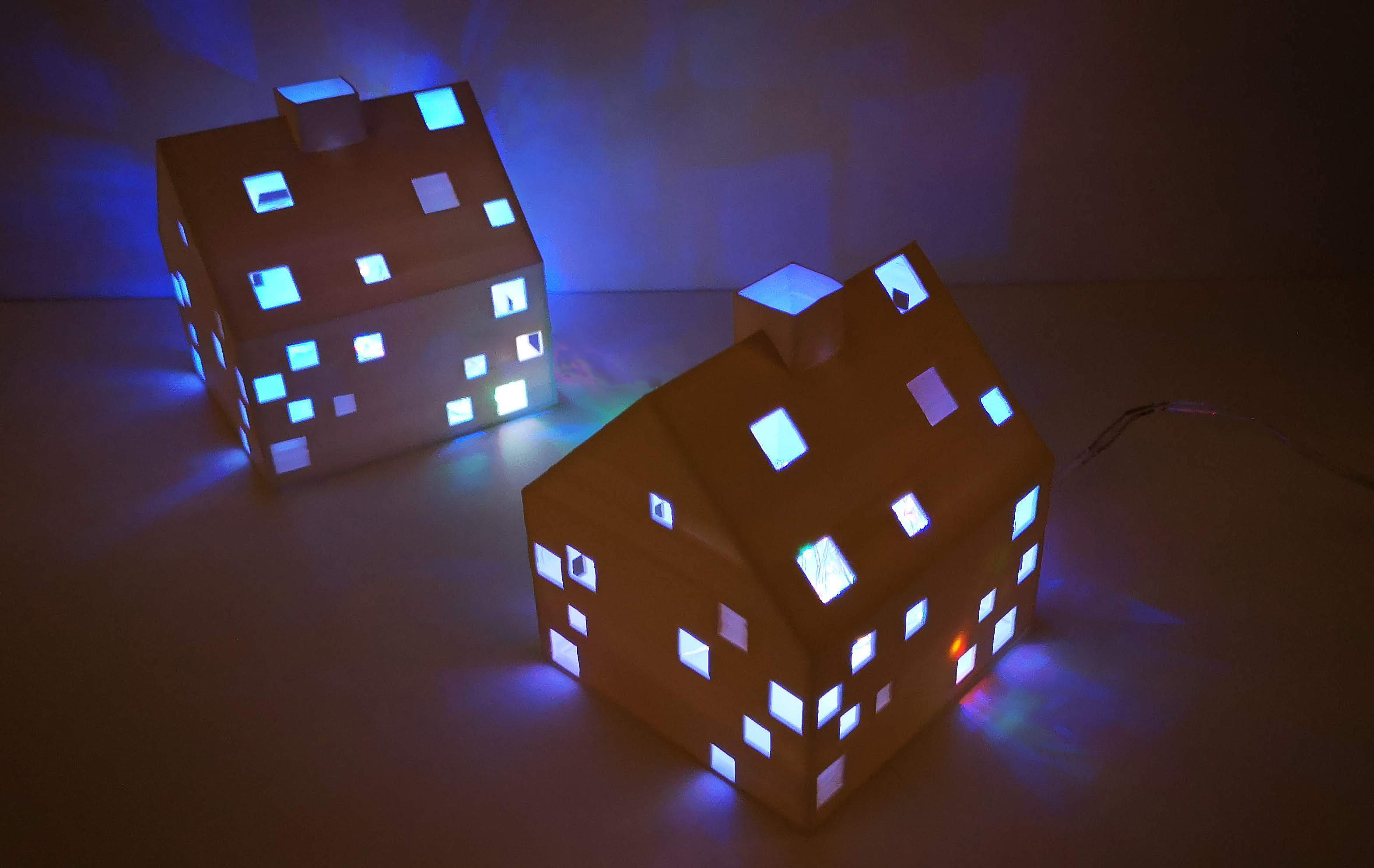 Christmas House architecture 3D print model_1