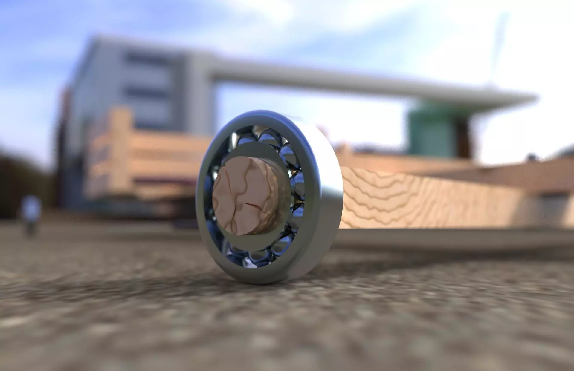 TURKISH TORNET Low-poly 3D model