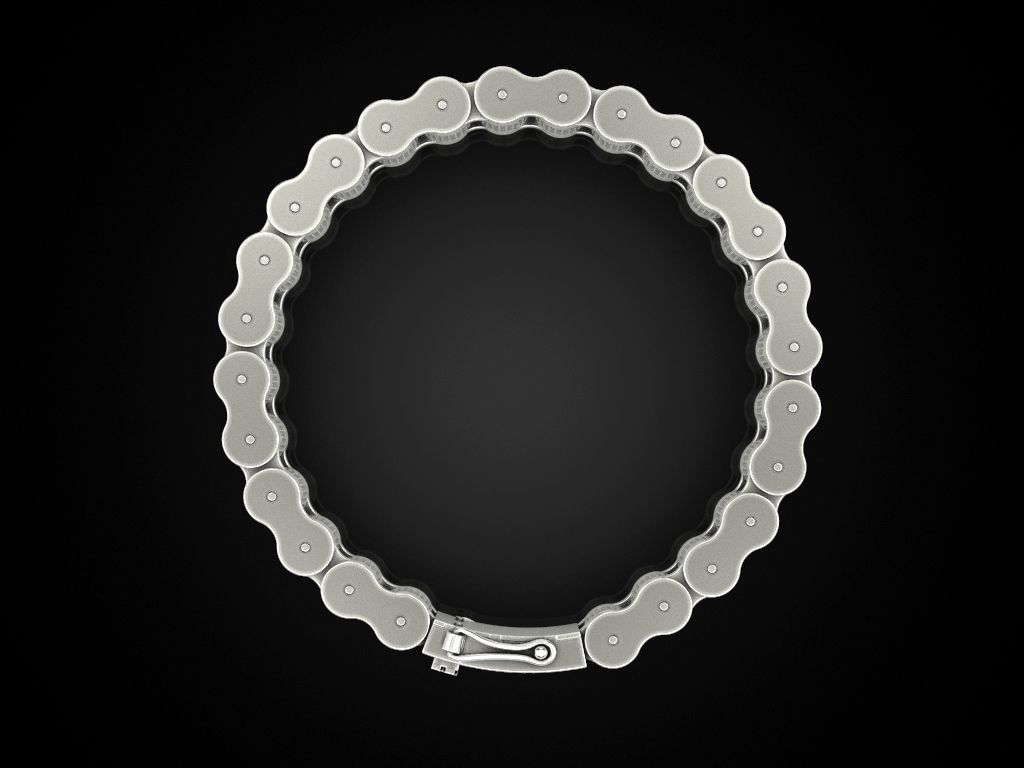 Bracelet for a real biker 6 3D print model_8