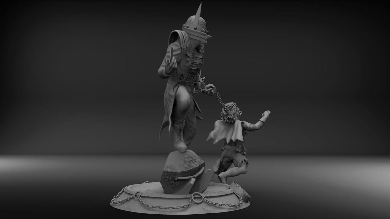 Batman Who Laughs by Davide Barba 3D print model_2