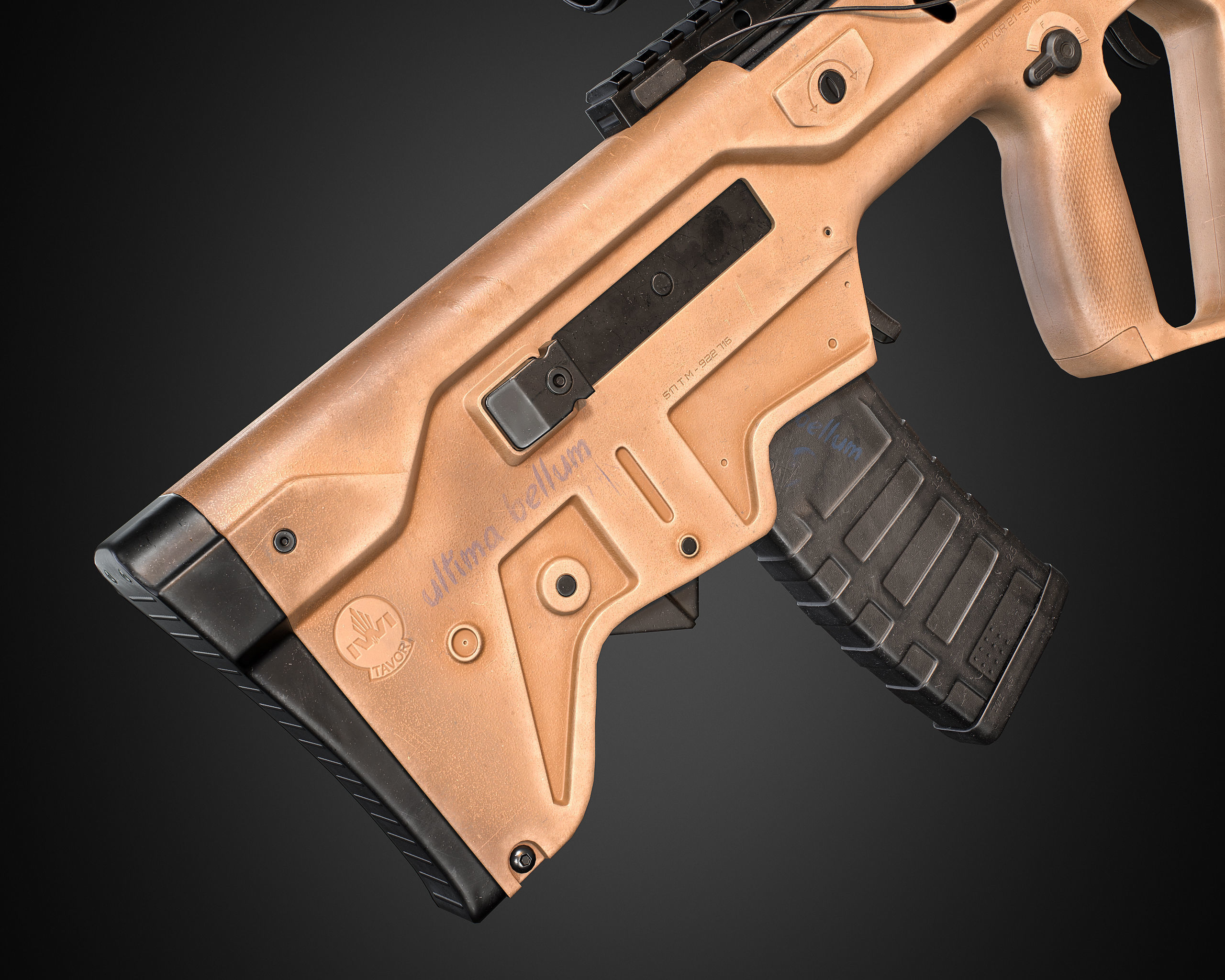 TAR 21 rifle Low-poly 3D model_20