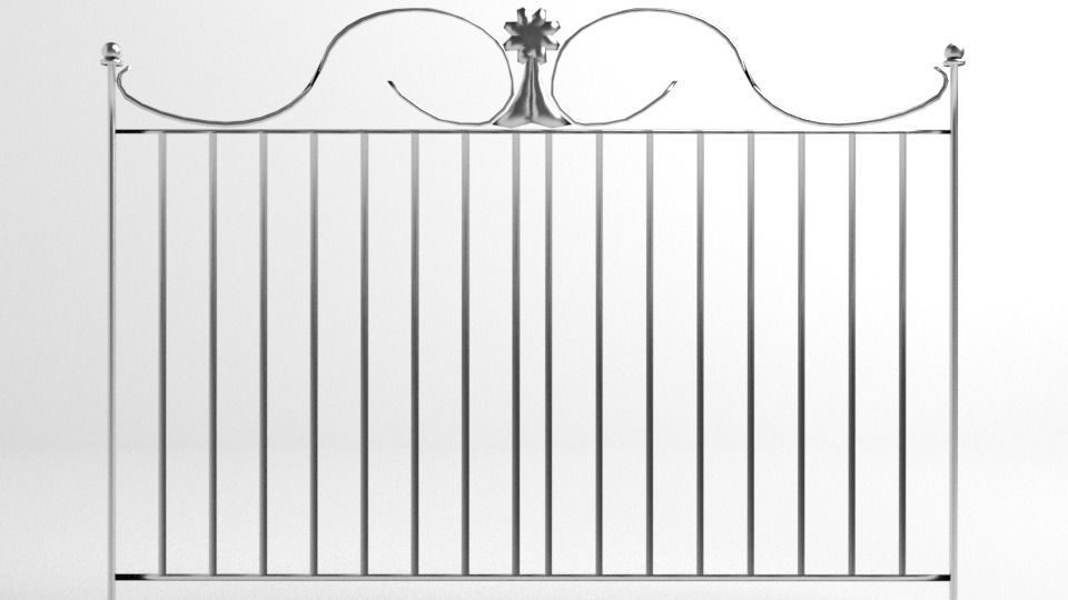 Grill Gate 2 3D model_1