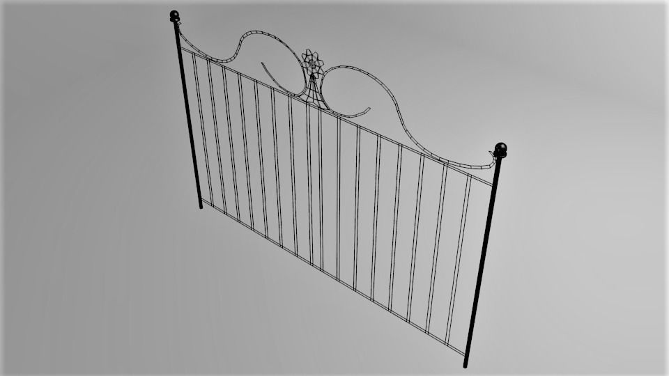 Grill Gate 2 3D model_5