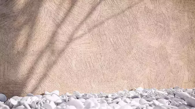 Sand brushed stucco plaster texture