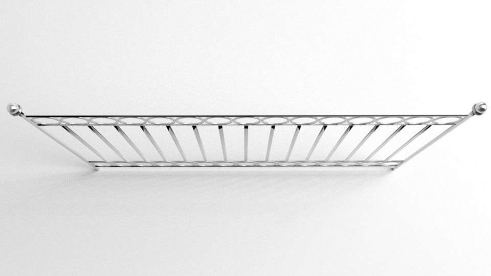 Grill Gate 4 3D model_2