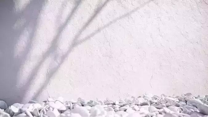 White shiny stucco plaster texture