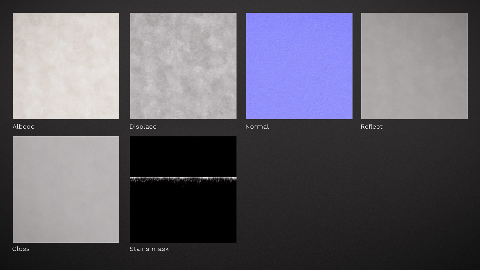 White shiny stucco plaster texture Texture_4