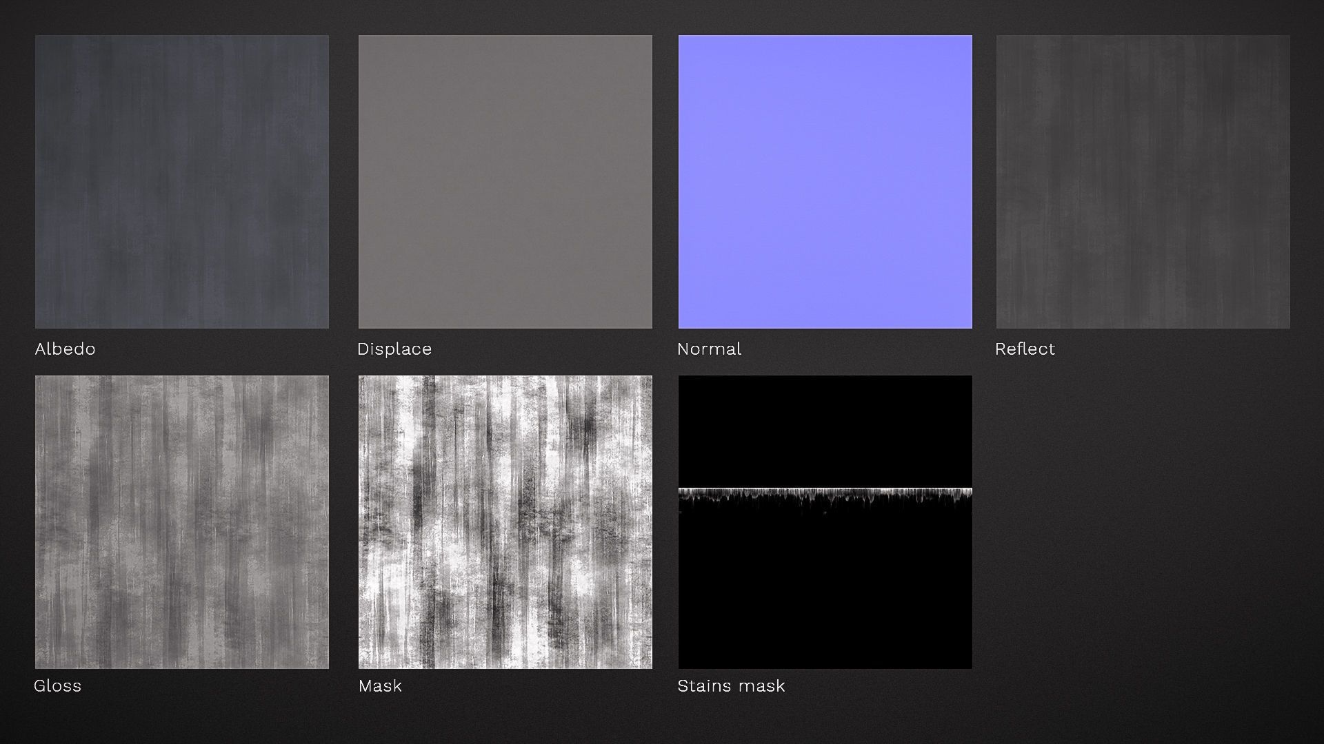 Dark smooth plaster wall texture Texture_4