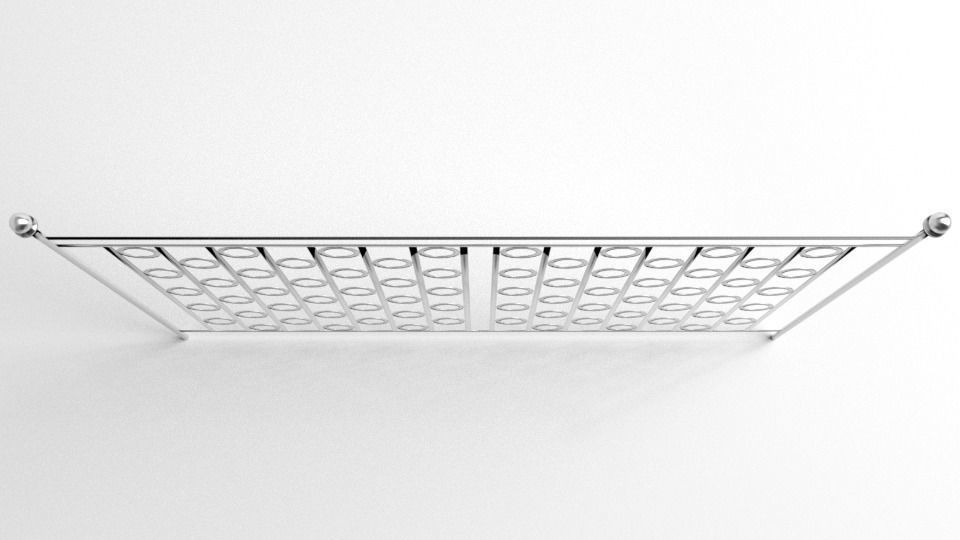 Grill Gate 5 3D model_2