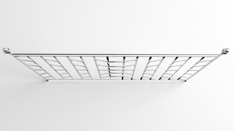 Grill Gate 6 3D model_2