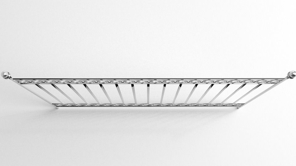 Grill Gate 7 3D model_2