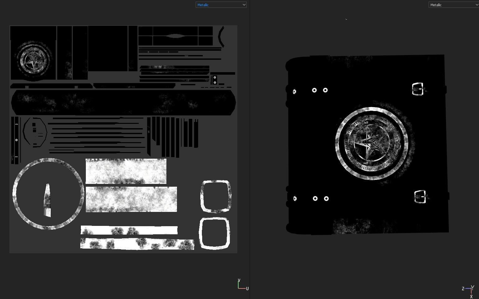 Old Magic Book Low-poly 3D model_11
