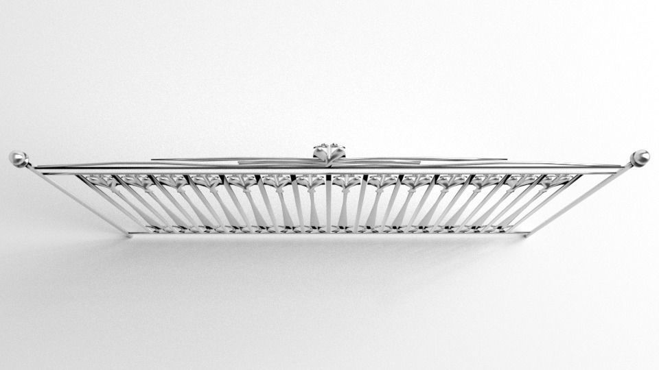 Grill Gate 9 3D model_2