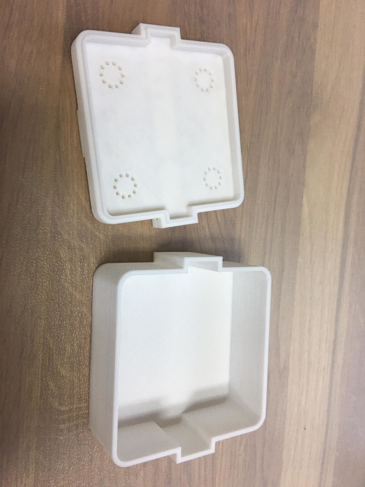Dentbox rectangular box 3D print model_4
