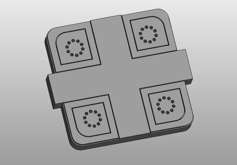 Dentbox rectangular box 3D print model_2