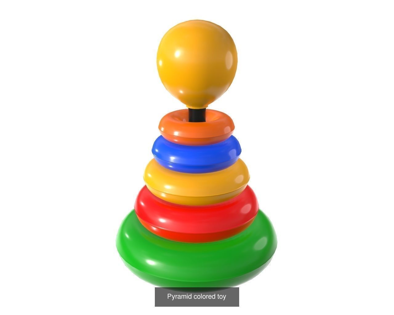 Children toys 04 3D Model Collection_1