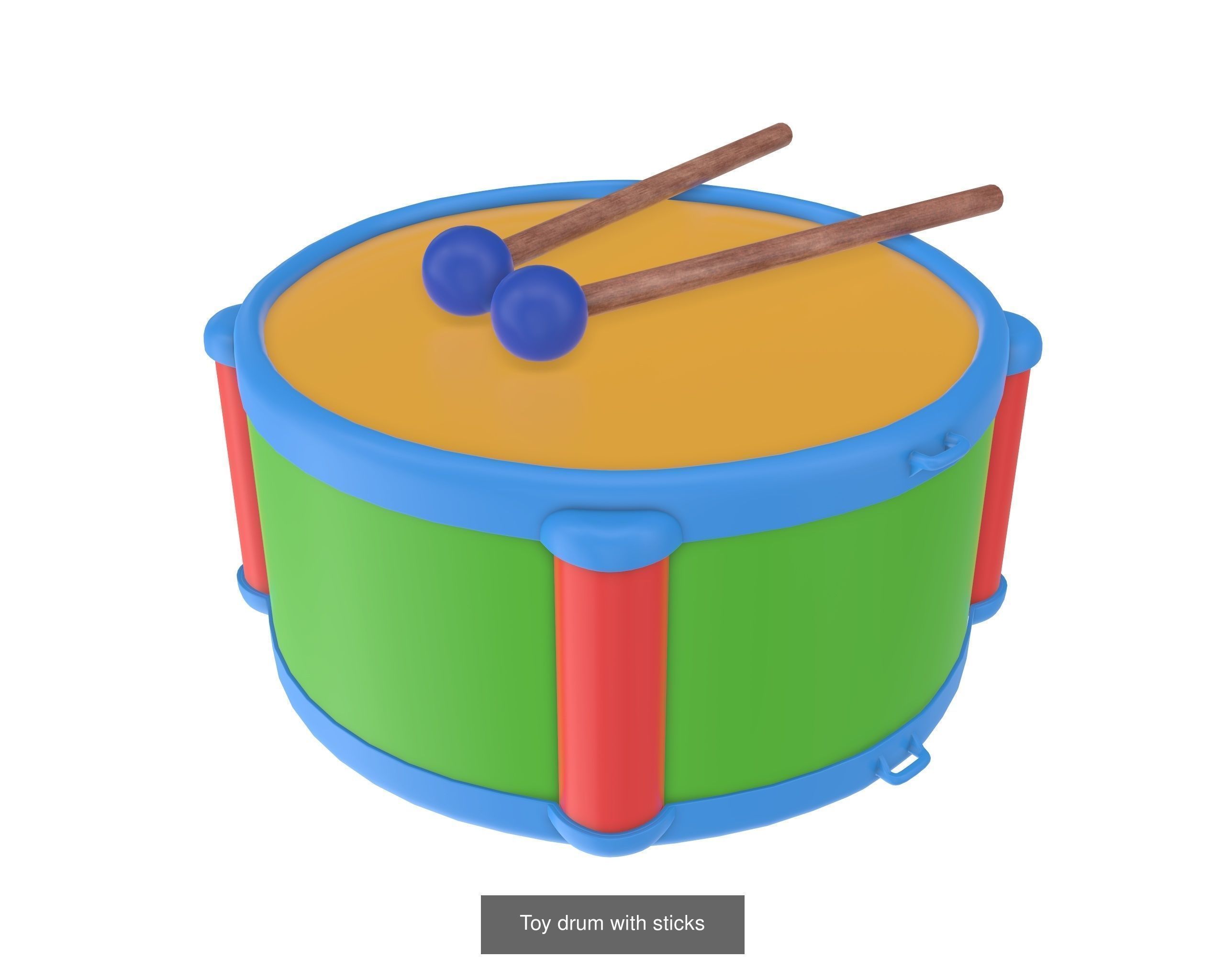 Children toys 04 3D Model Collection_6