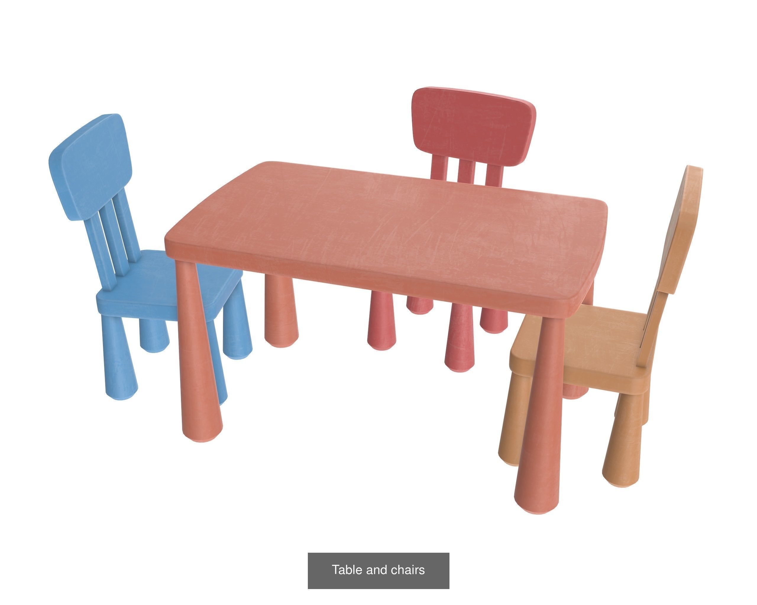 Children toys 04 3D Model Collection_3