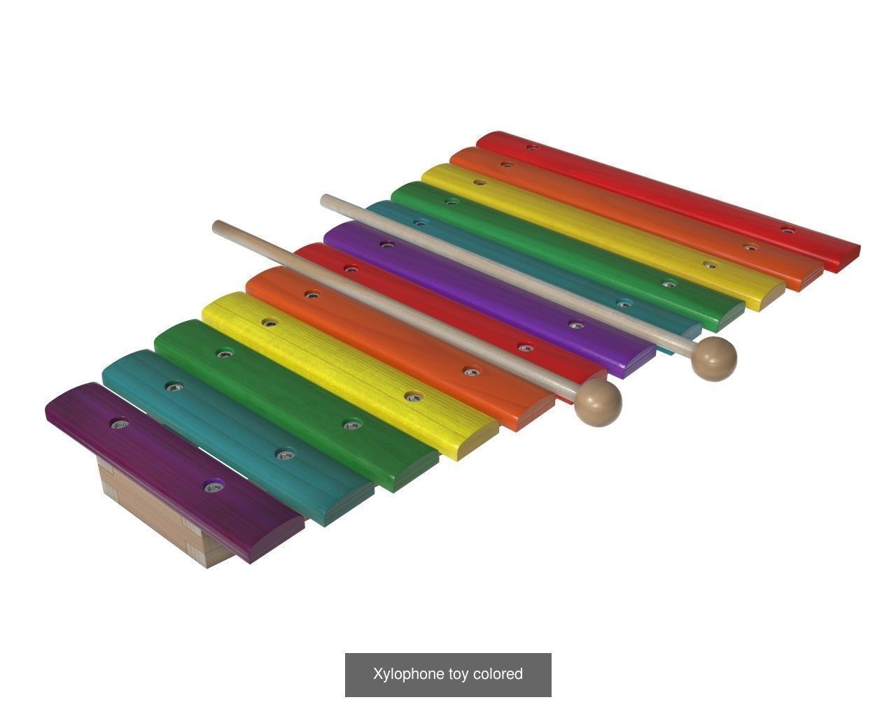 Children toys 04 3D Model Collection_5