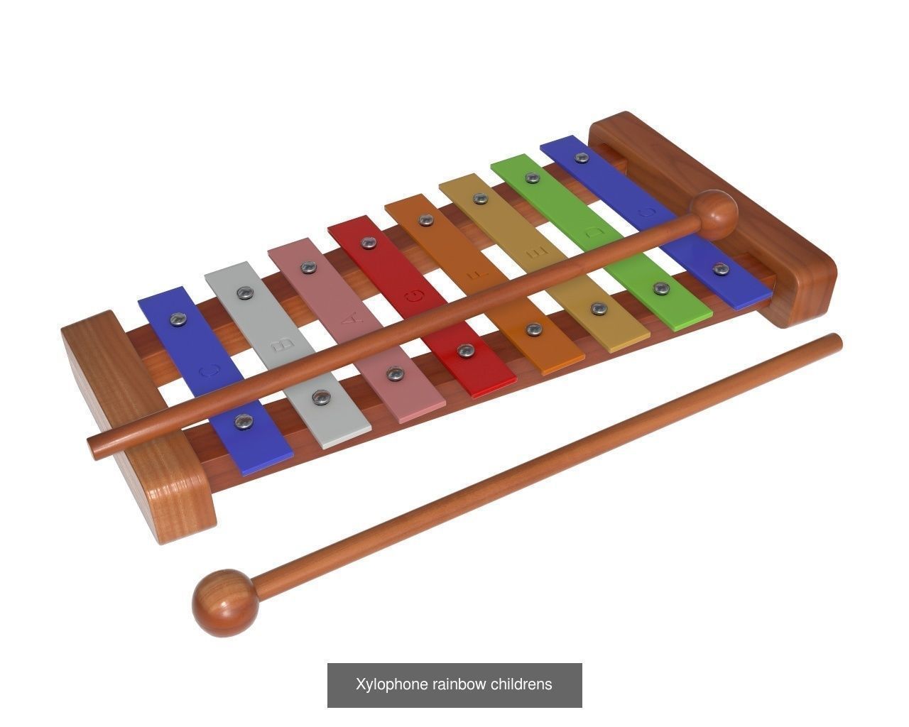 Children toys 04 3D Model Collection_4