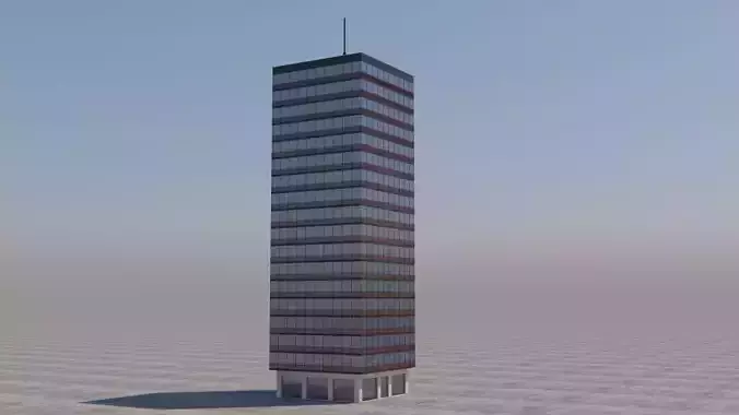Modern Building Exterior Skyscraper 2