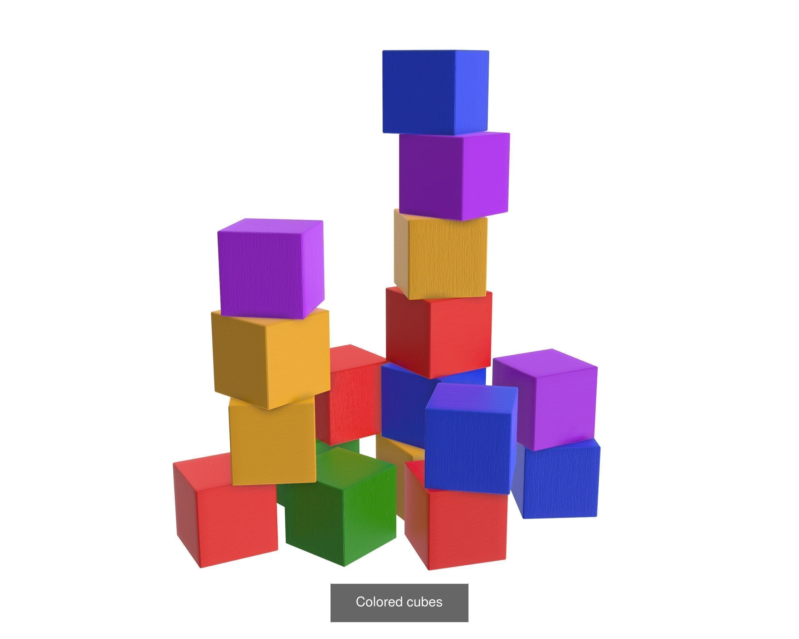 Children toys 05 3D Model Collection_1