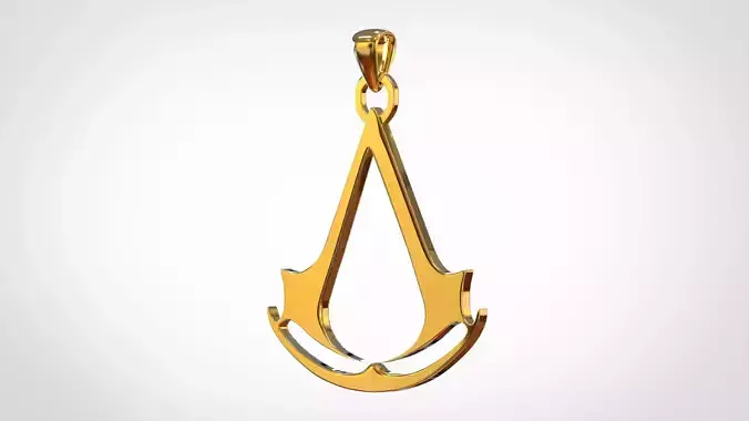 Assassins Creed Logo Pendant