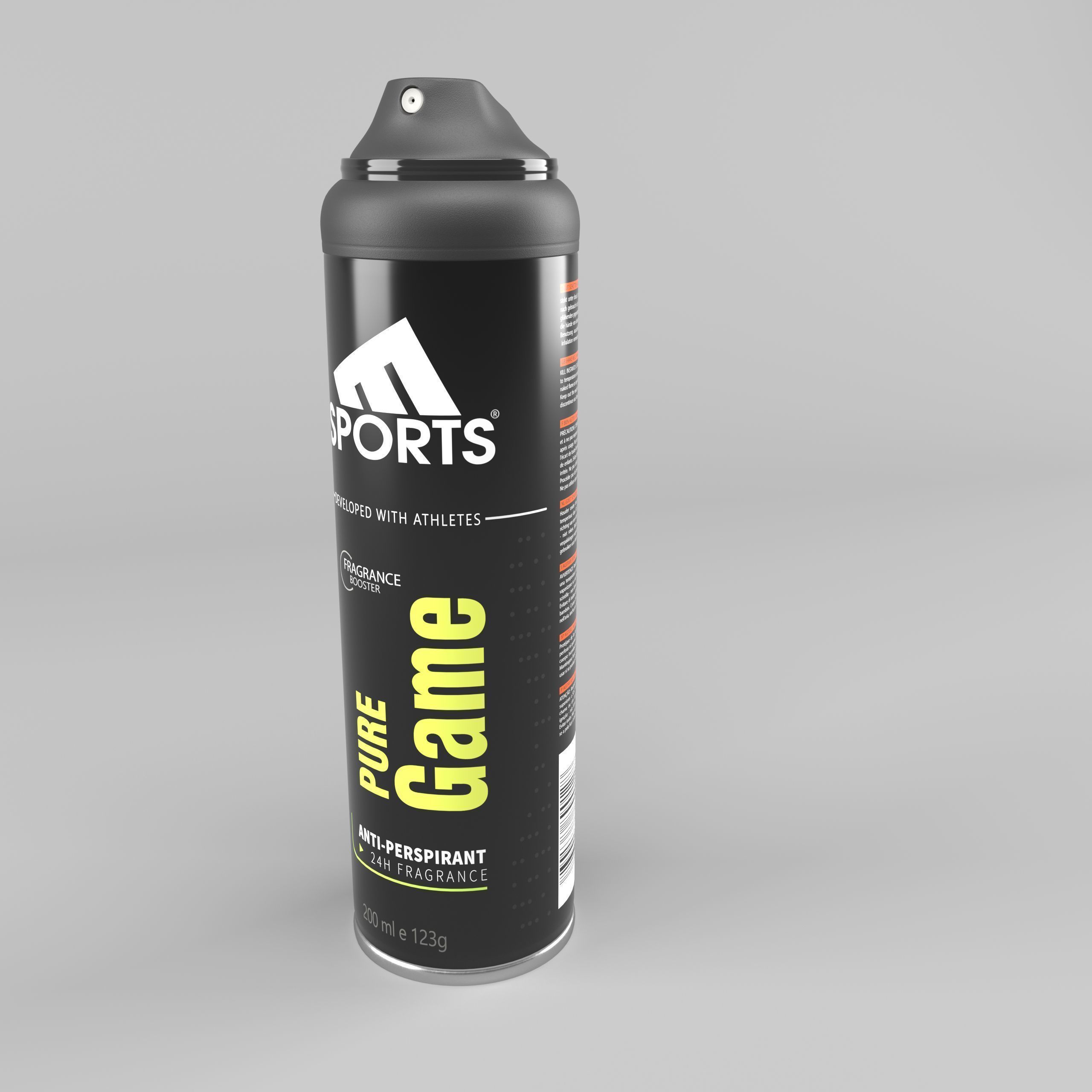 Deodorant can 3D model_8