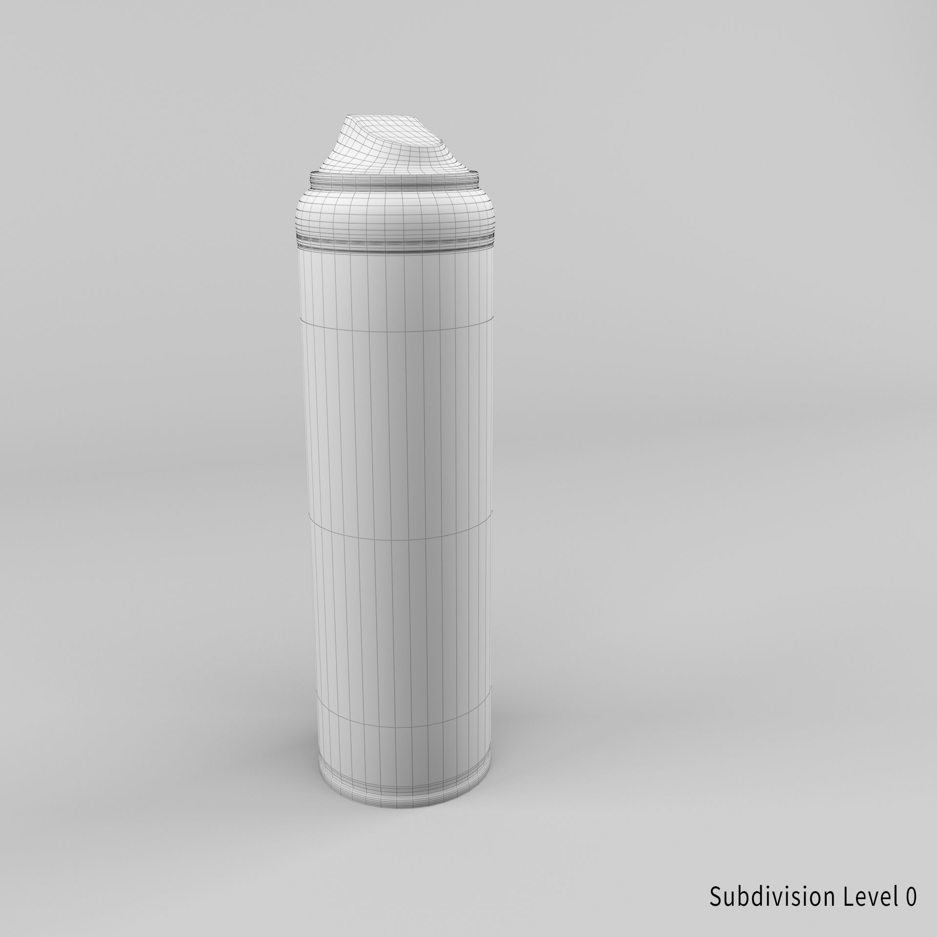 Deodorant can 3D model_11