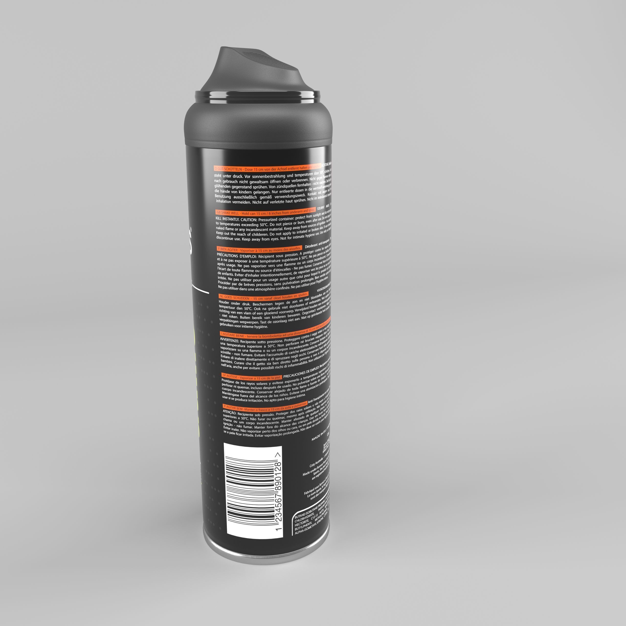 Deodorant can 3D model_6