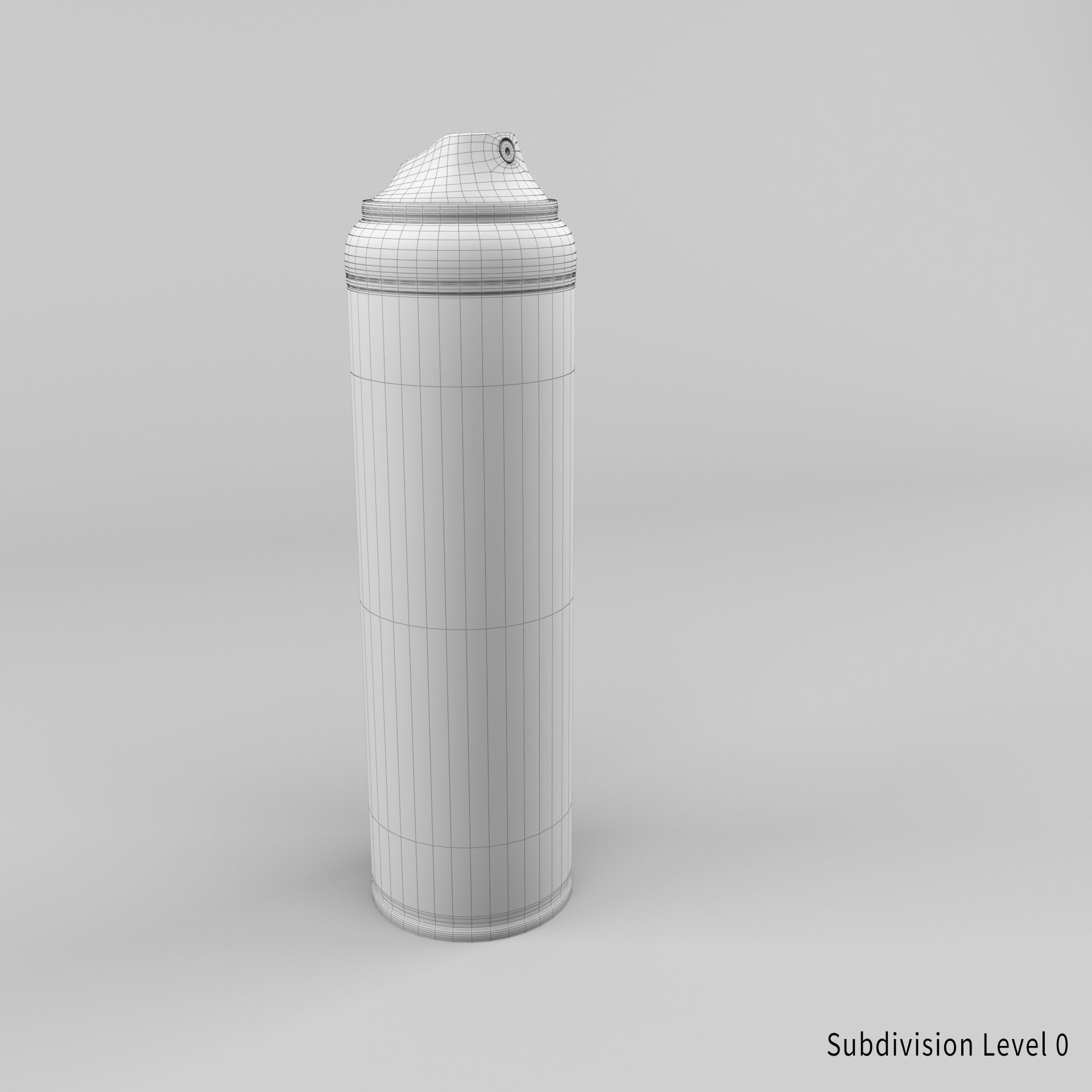 Deodorant can 3D model_9