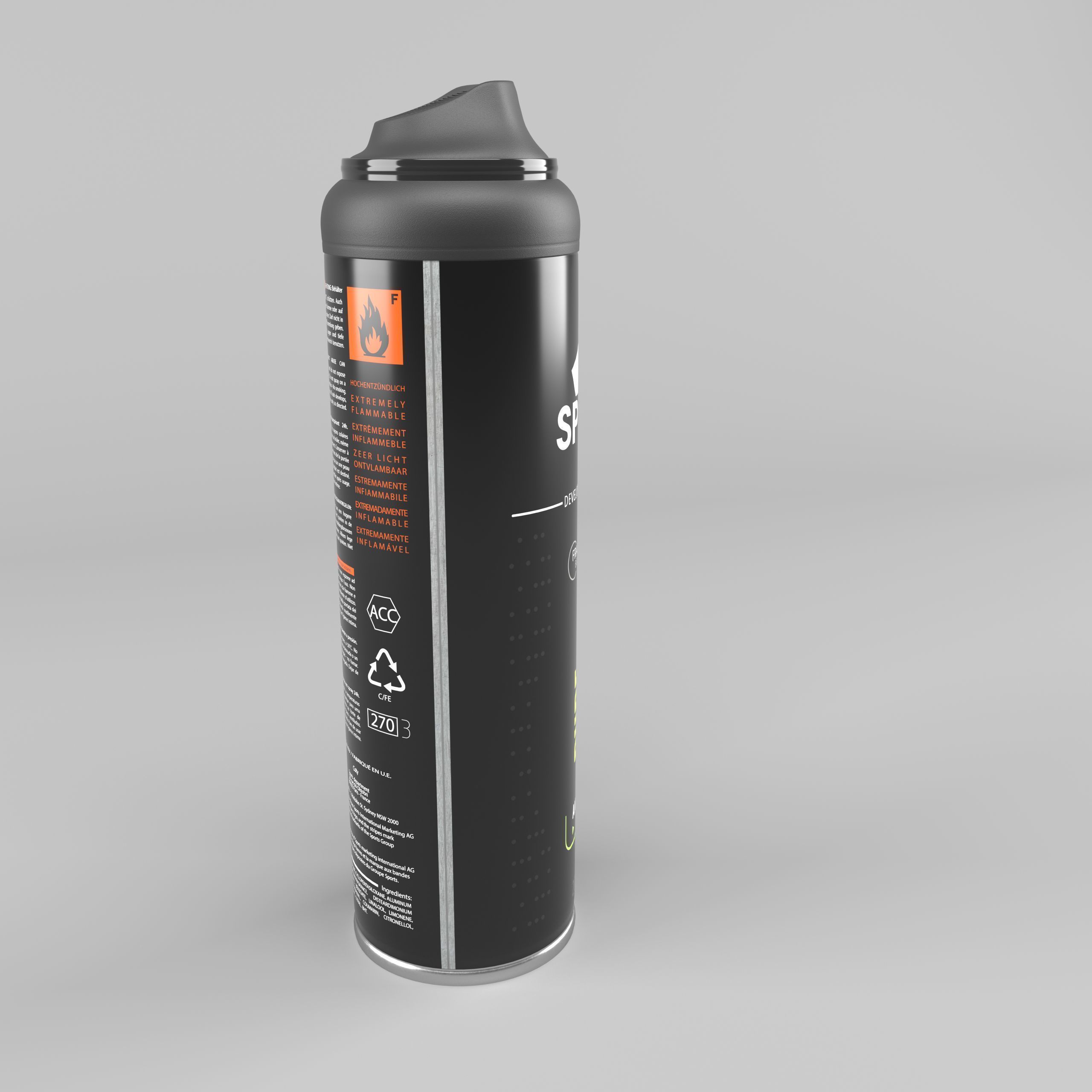 Deodorant can 3D model_3