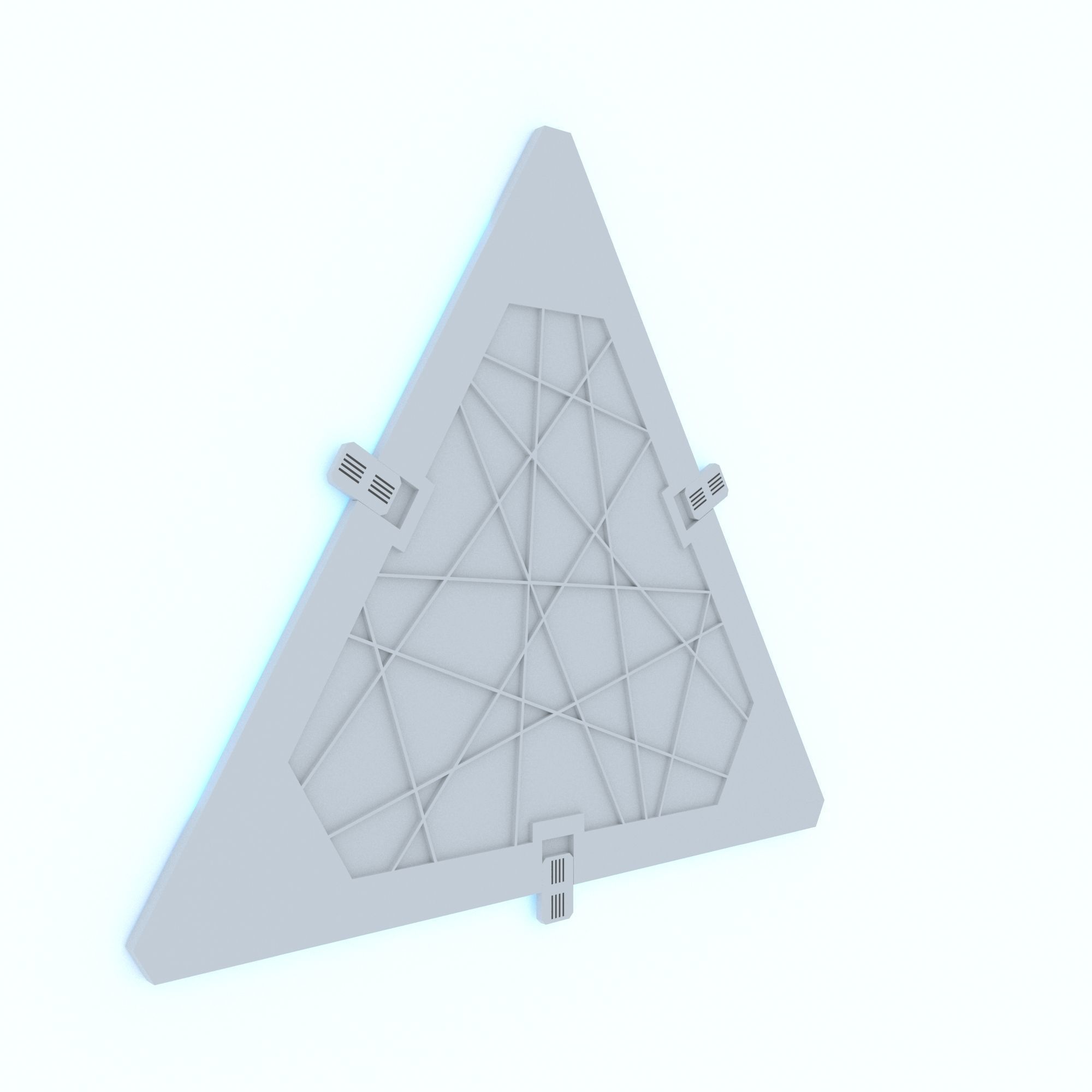Nanoleaf triangle 3D model_6