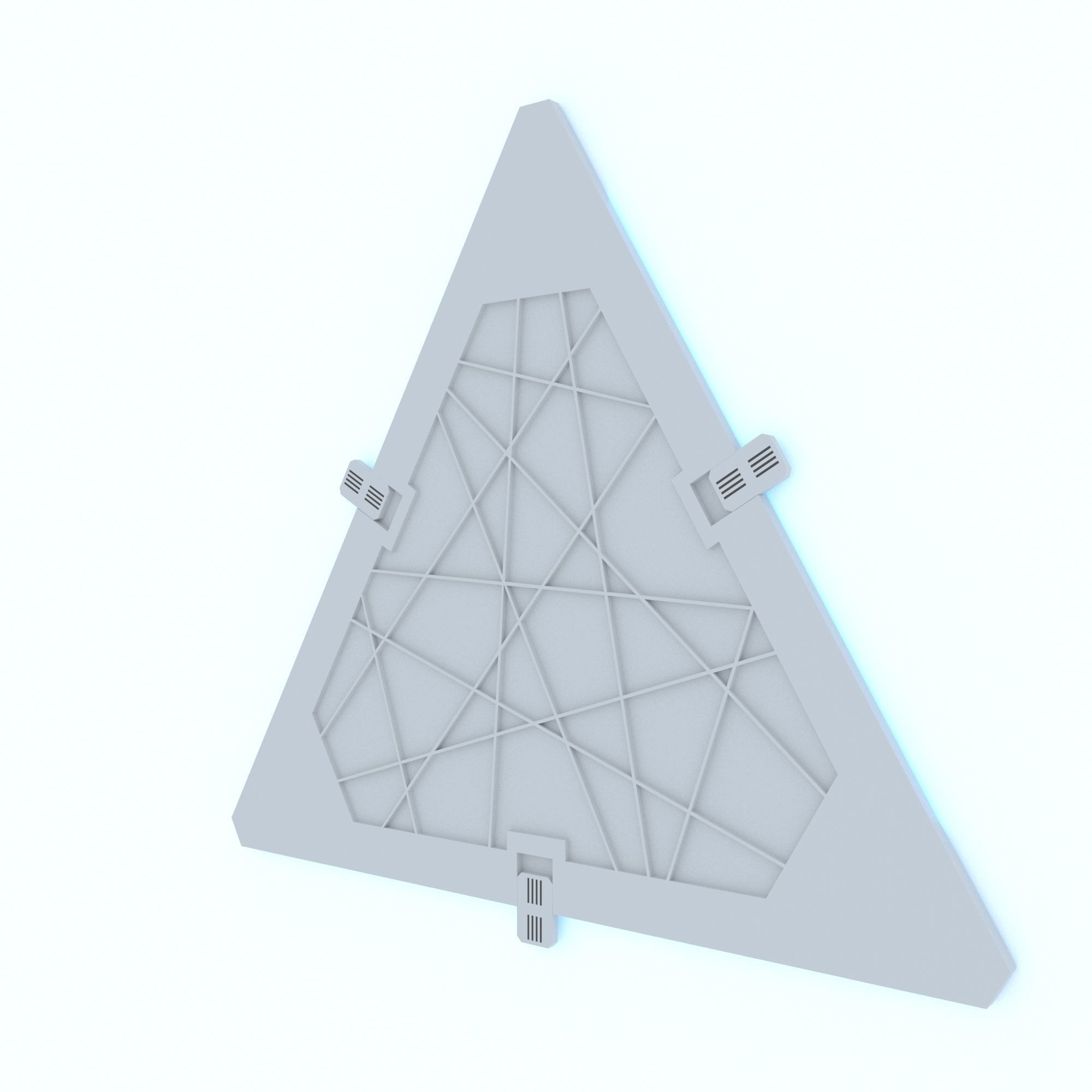 Nanoleaf triangle 3D model_5