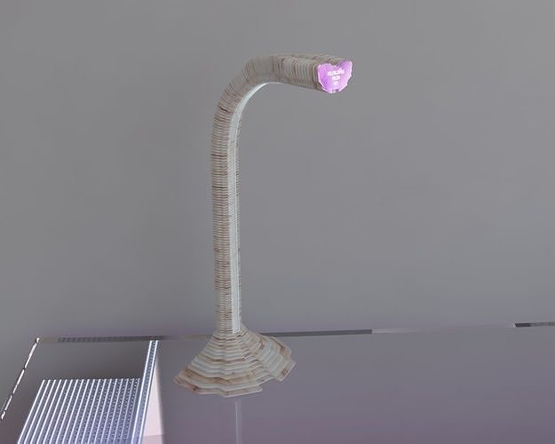 Cobra lamp Free 3D model