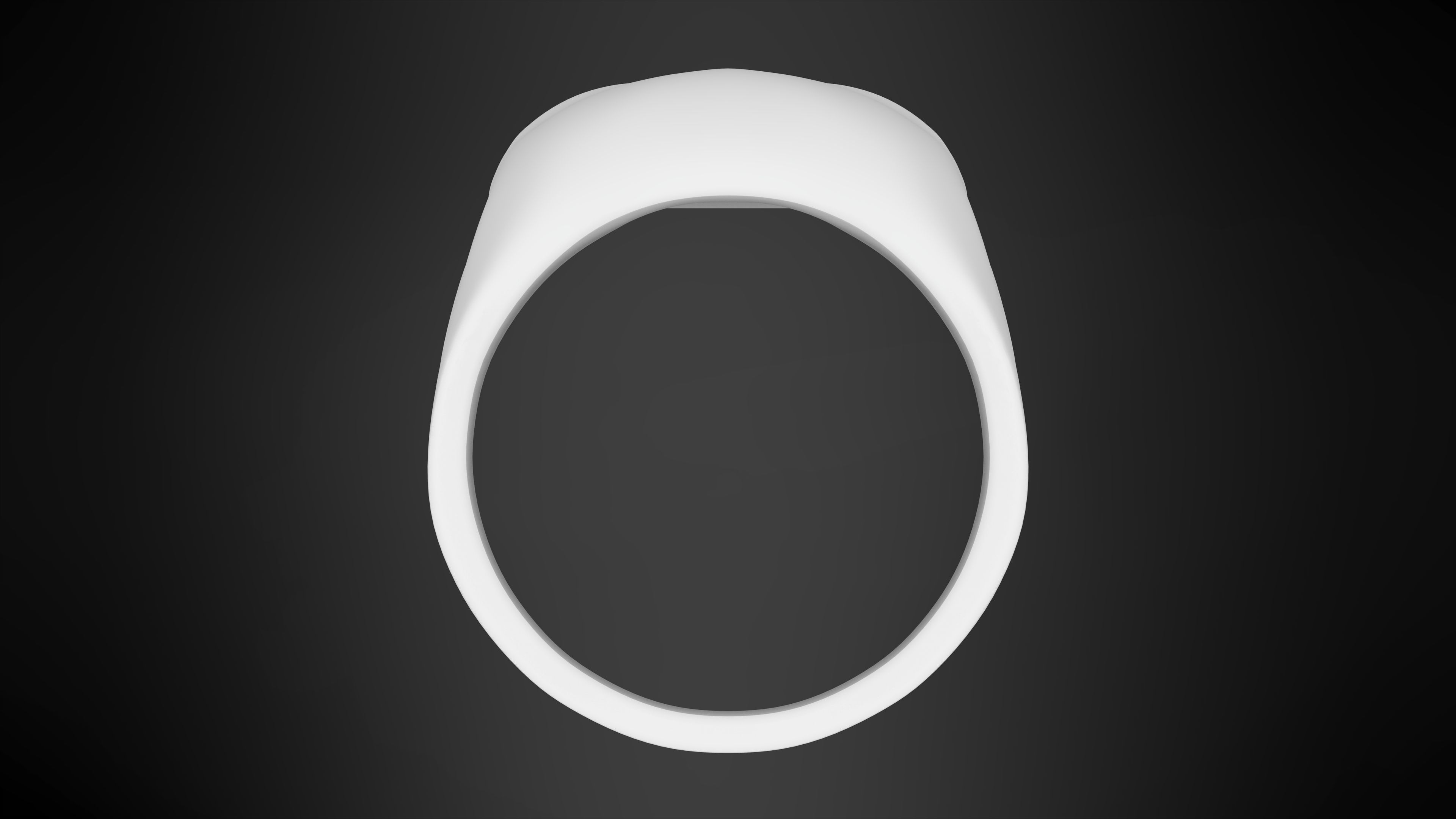 Skull Ring 3D print model_9