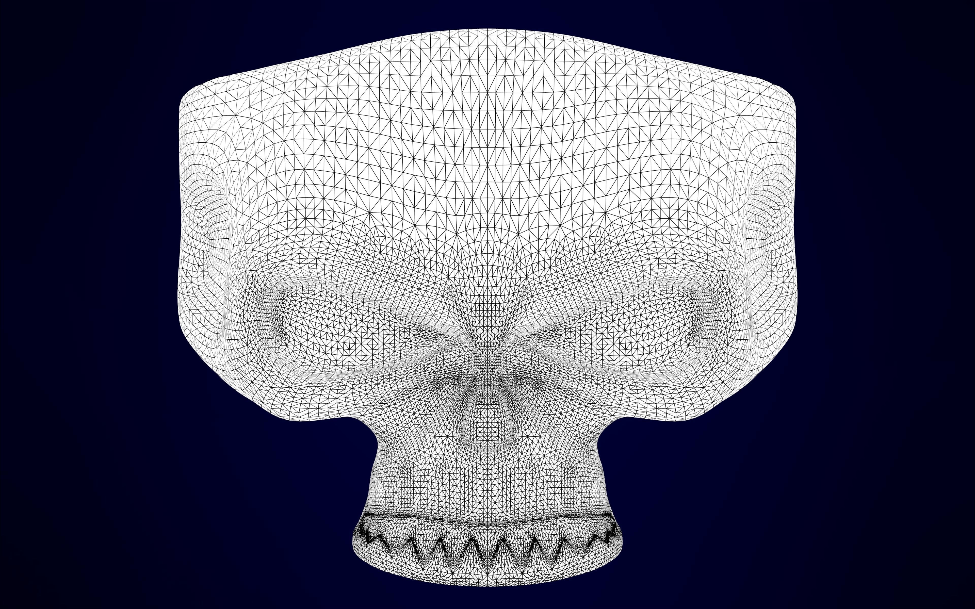 Skull Ring 3D print model_11