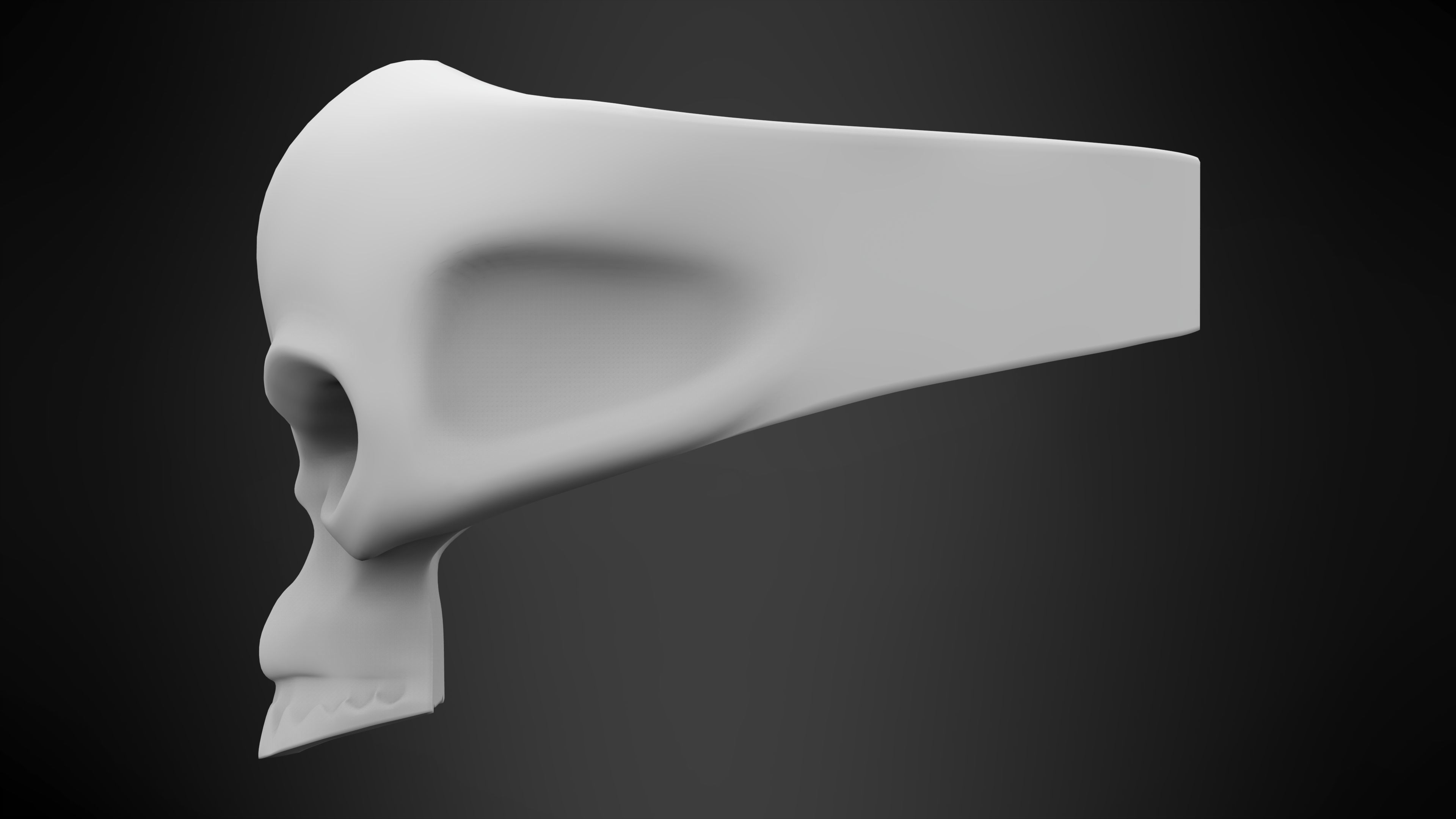 Skull Ring 3D print model_7