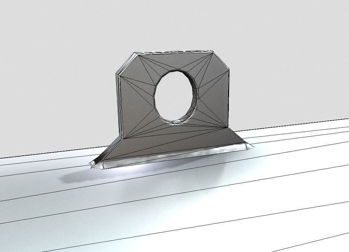 LPG Liquefied Petroleum Gas Tank Low-Poly Low-poly 3D model_5