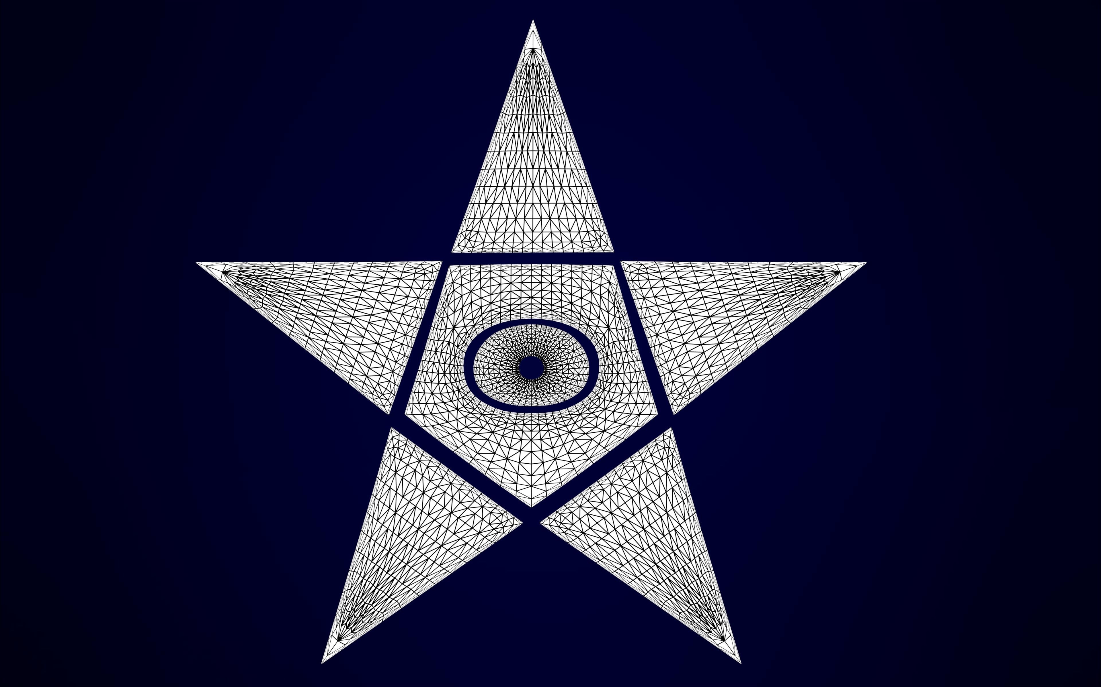 Bill Cipher Zodiac Pendant 3D print model_14