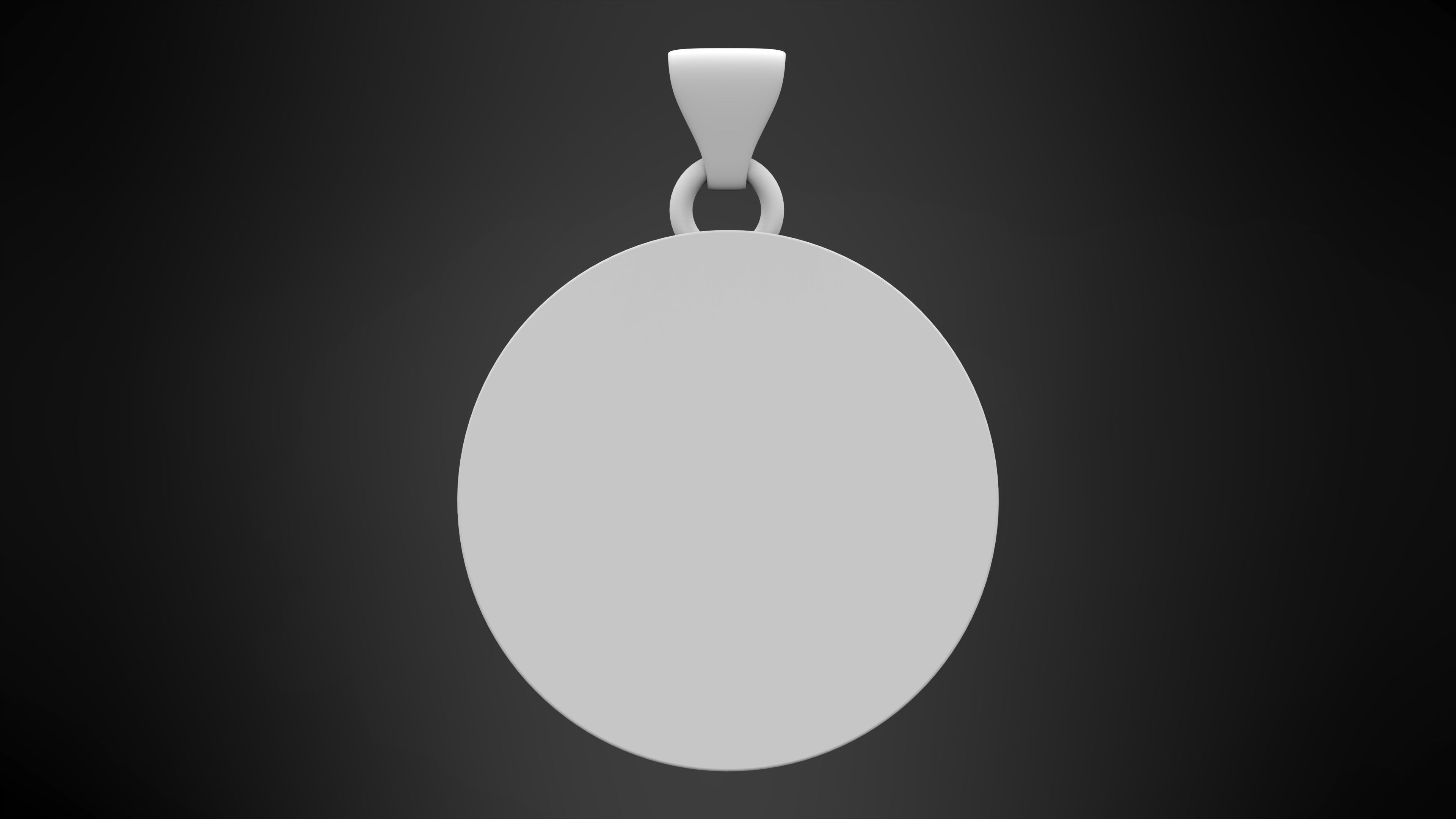 Bill Cipher Zodiac Pendant 3D print model_7