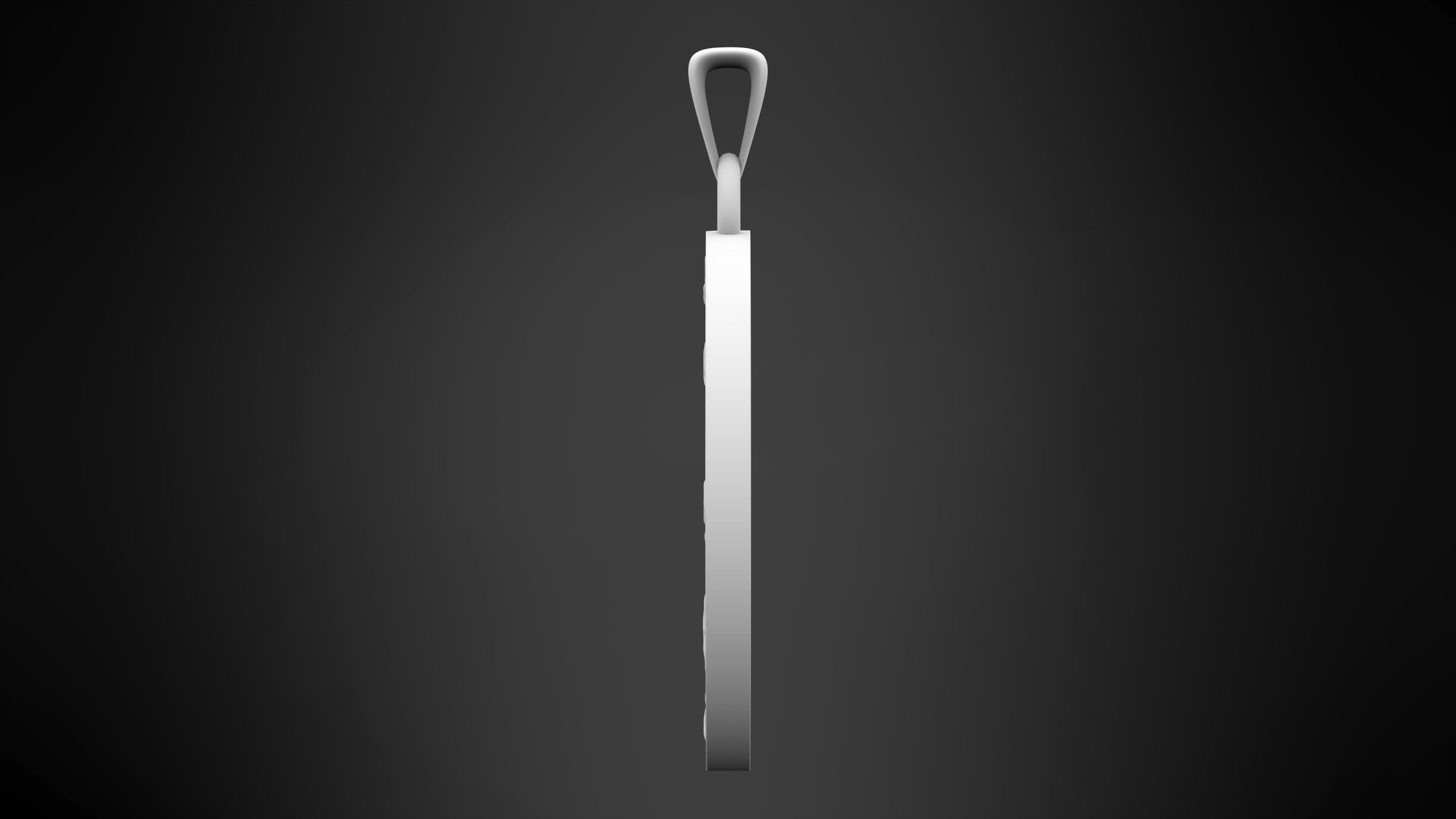 Bill Cipher Zodiac Pendant 3D print model_6