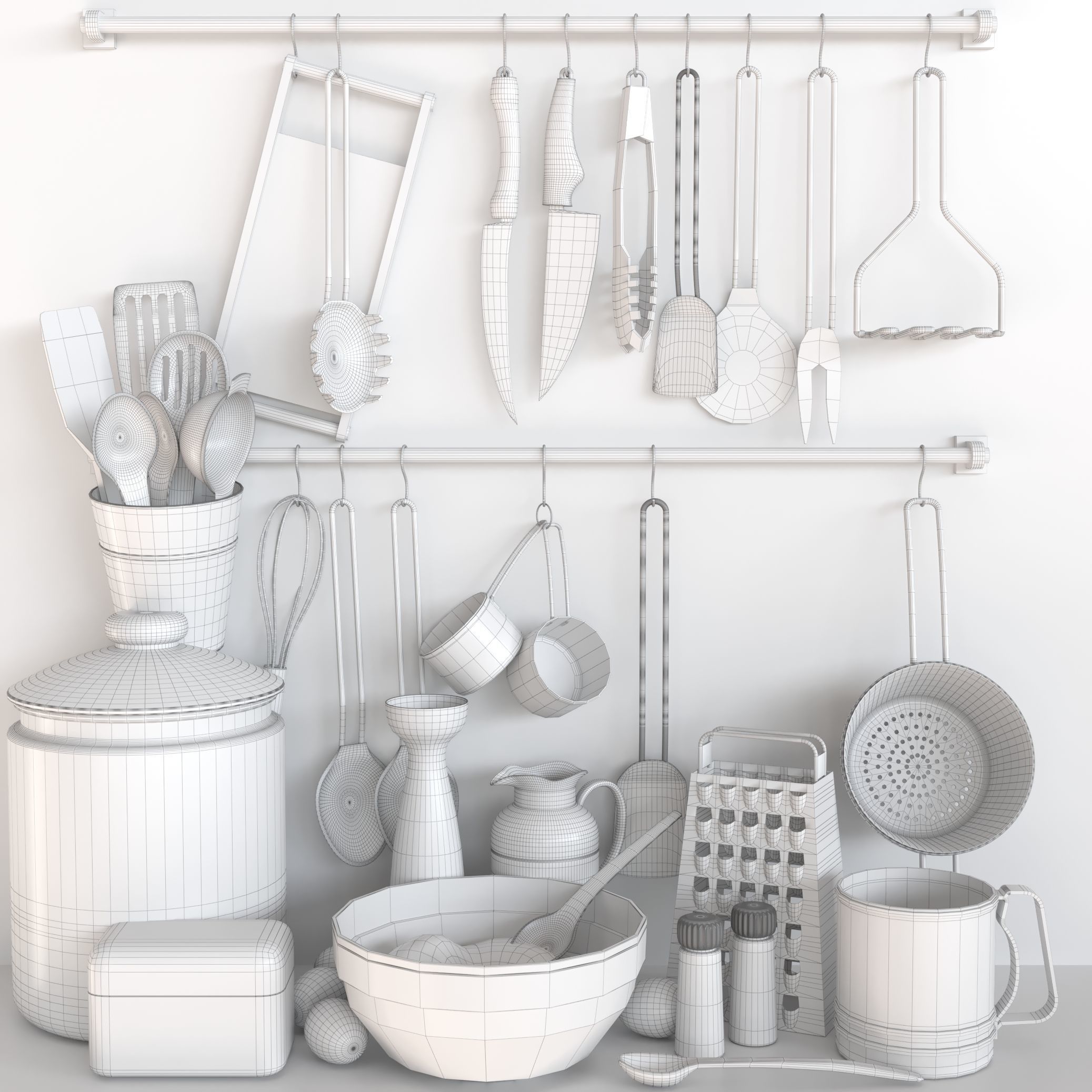 Trivia for the kitchen 5 3D model_1