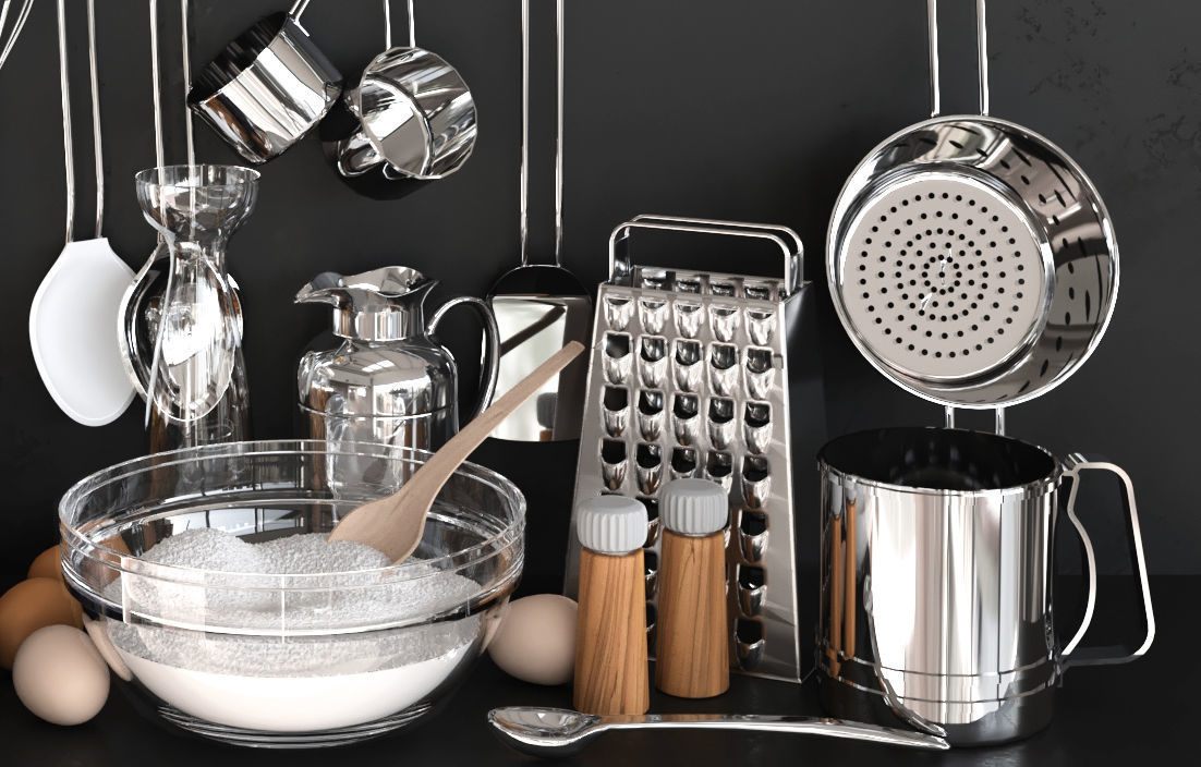 Trivia for the kitchen 5 3D model_2