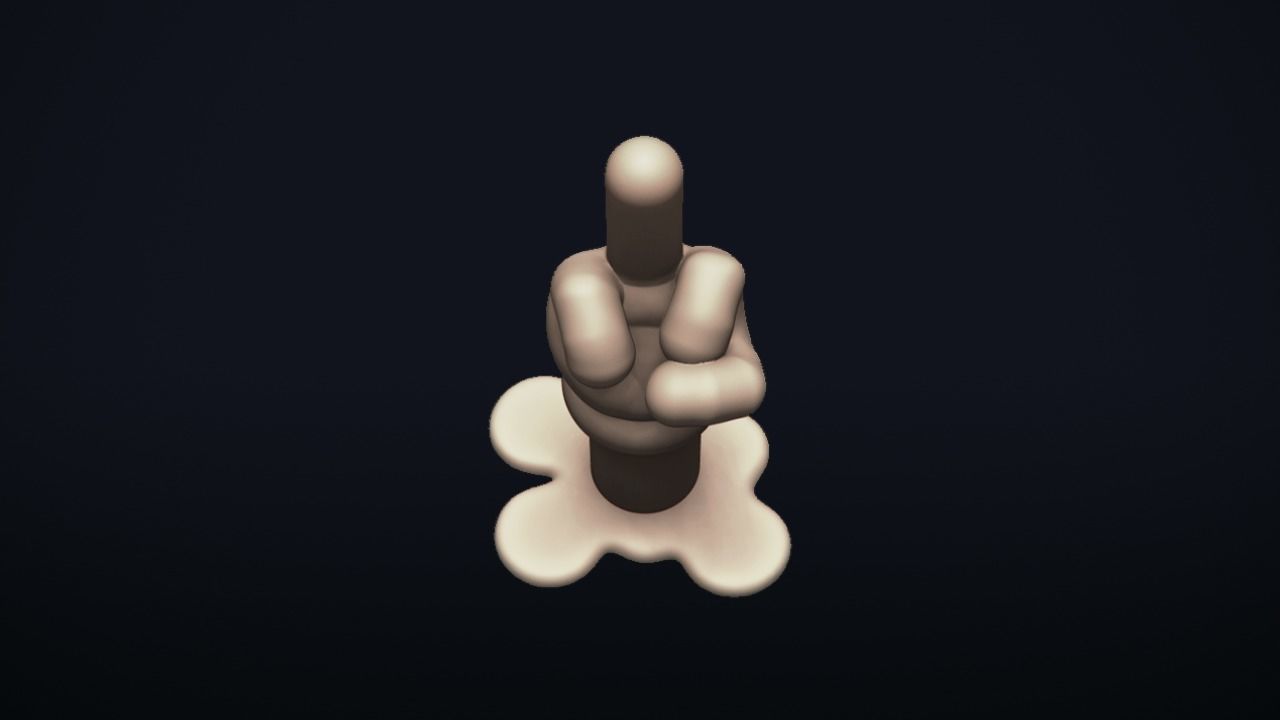 TheFinger - 3d printable model 3D print model_12