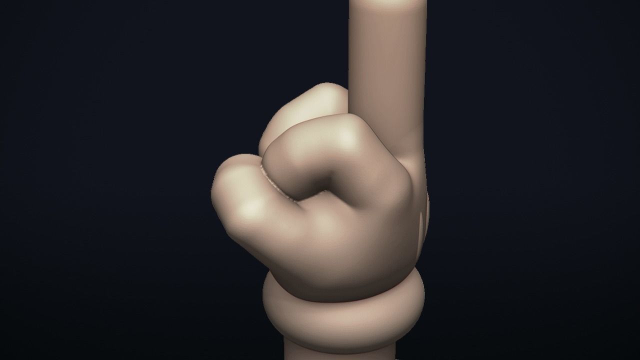 TheFinger - 3d printable model 3D print model_16