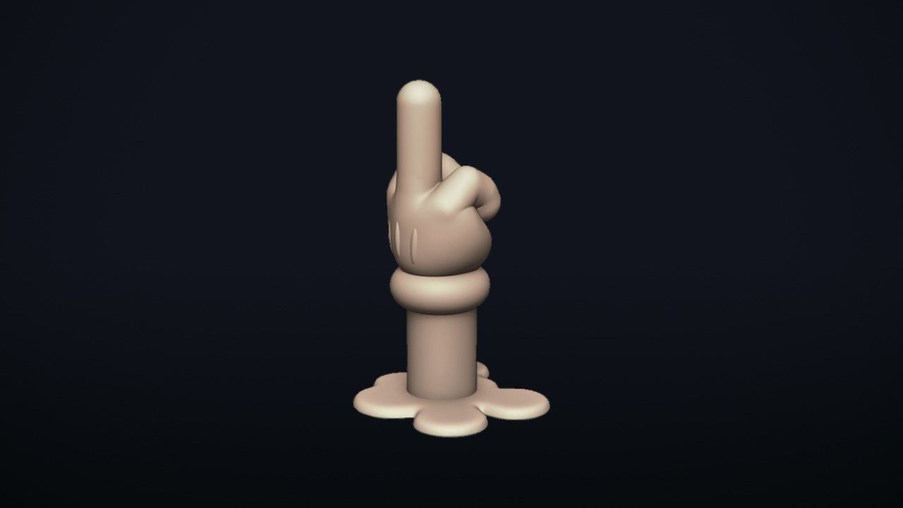 TheFinger - 3d printable model 3D print model_9