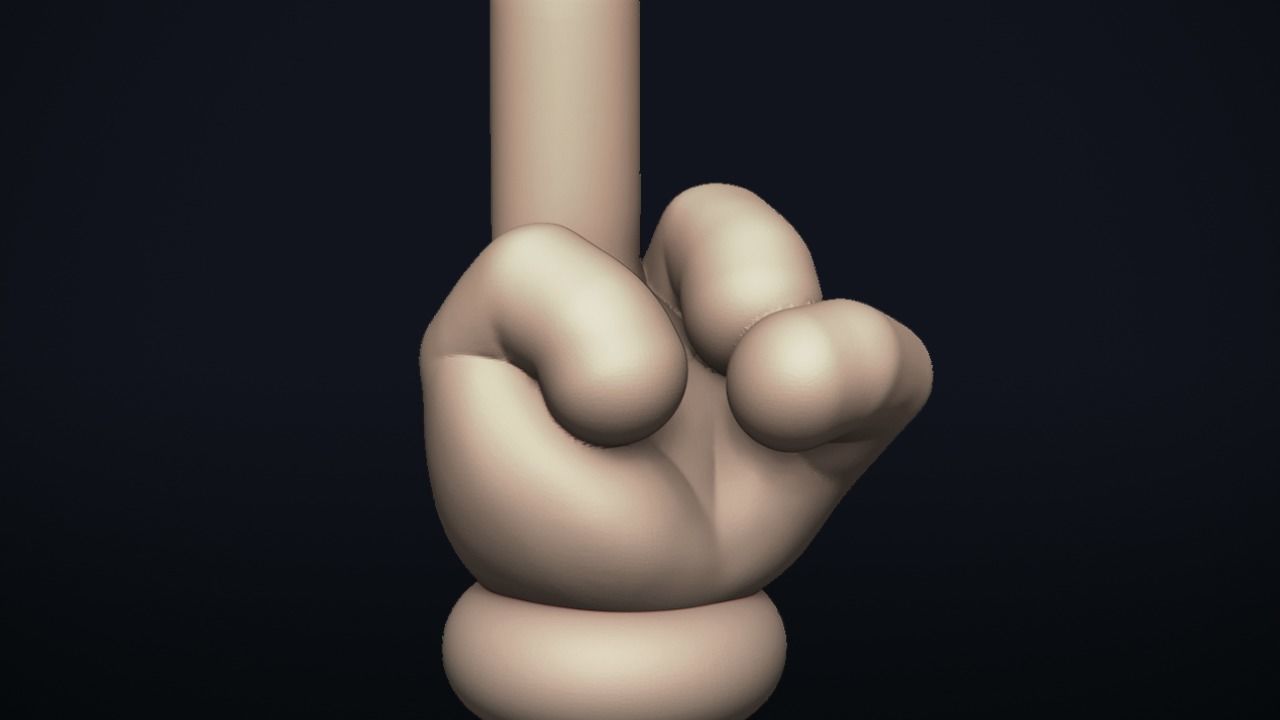 TheFinger - 3d printable model 3D print model_15
