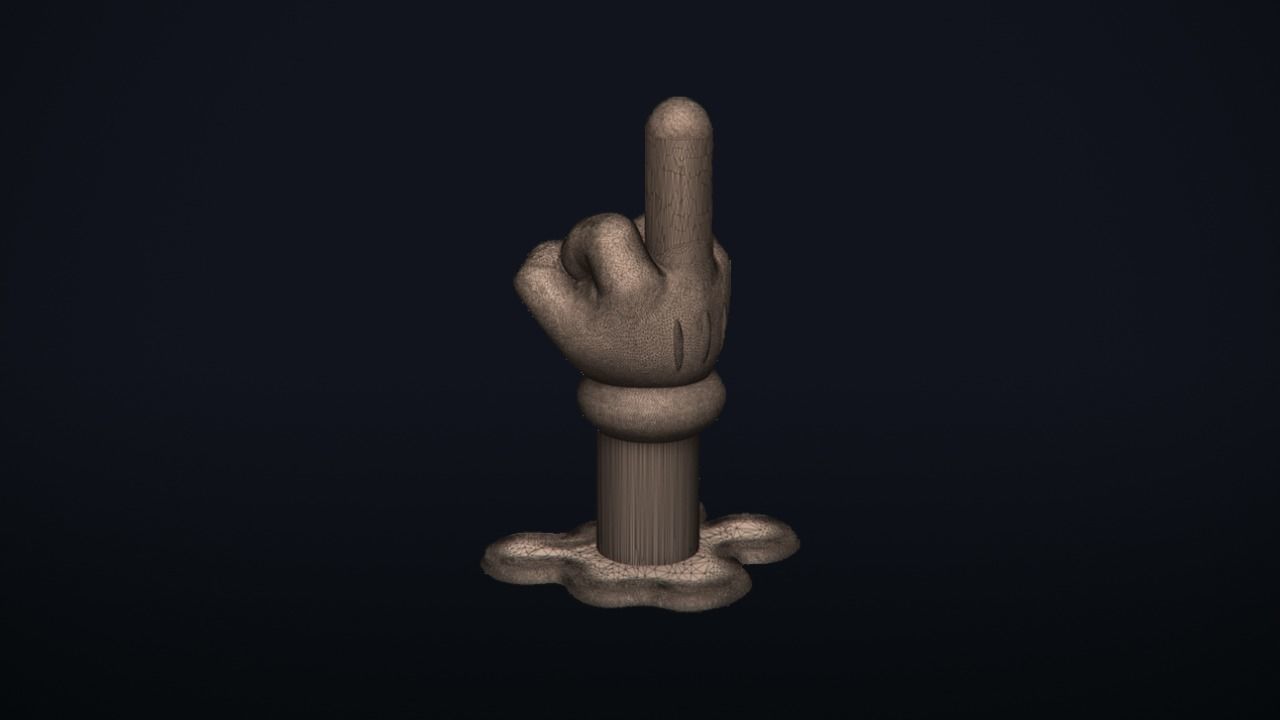 TheFinger - 3d printable model 3D print model_19